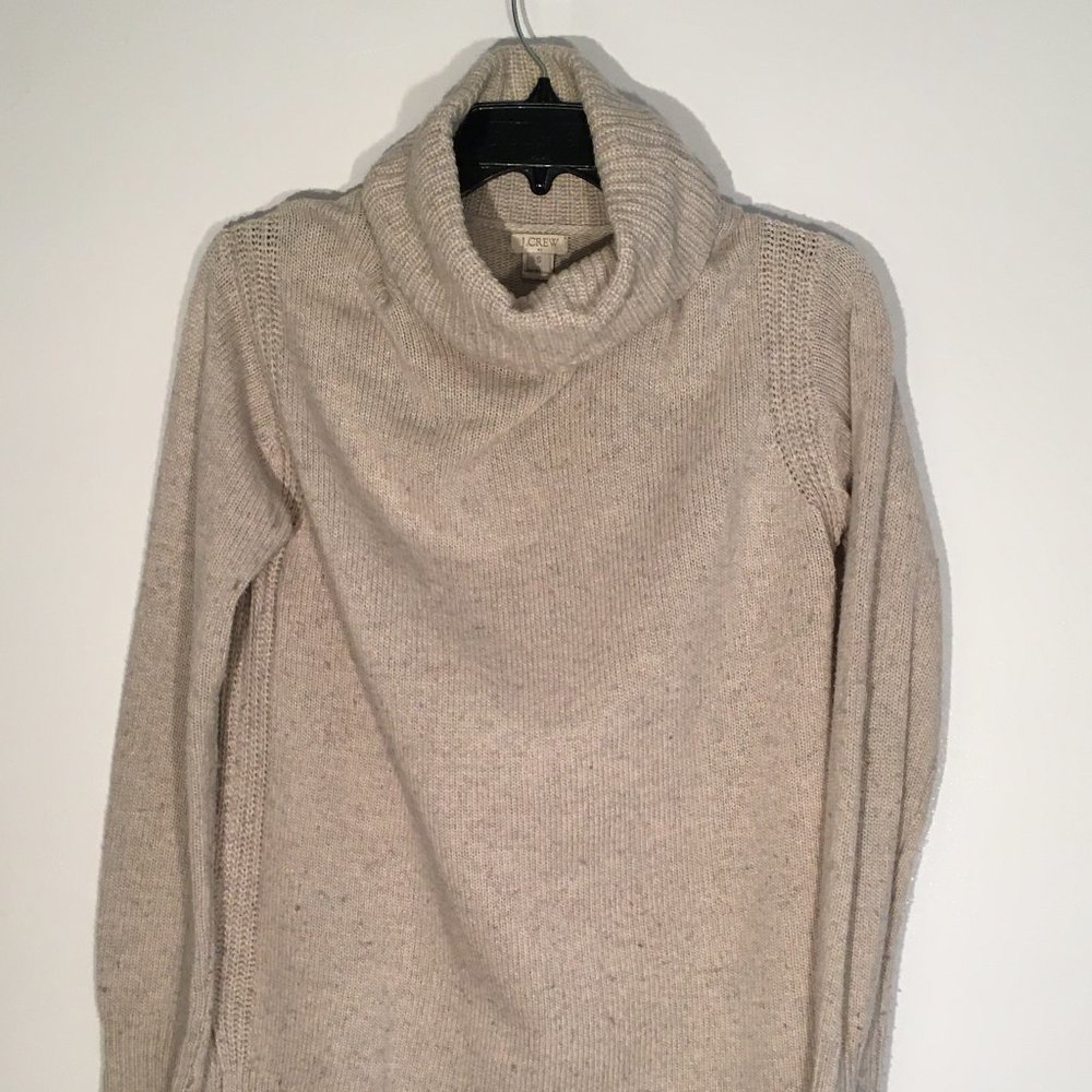 J Crew Factory Wool Turtleneck Sweater